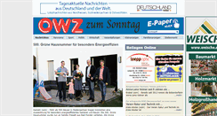 Desktop Screenshot of owzzumsonntag.de